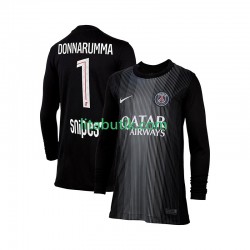 Paris Saint-Germain Gianluigi Donnarumma 1 Målvakt Män Hemma Fotbollströja 2025-2026 Långärmad