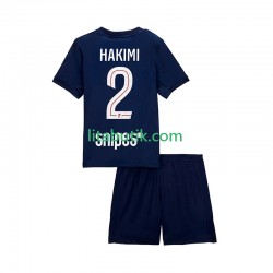 Paris Saint-Germain Hakimi 2 Barn Hemma Fotbollströja 2025-2026 Kortärmad Paris Saint-Germain Hakimi 2 Barn Hemma Fotbollströja 2025-2026 Kortärmad