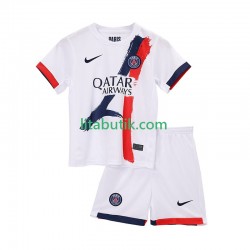 Paris Saint-Germain Barn Borta Fotbollströja 2025-2026 Kortärmad Paris Saint-Germain Barn Borta Fotbollströja 2025-2026 Kortärmad