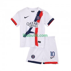 Paris Saint-Germain Ousmane Dembele 10 Barn Borta Fotbollströja 2025-2026 Kortärmad