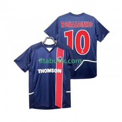 Paris Saint-Germain RONALDINHO 10 2003 Retro Män Hemma Fotbollströja 2002 Kortärmad Paris Saint-Germain RONALDINHO 10 2003 Retro Män Hemma Fotbollströja 2002 Kortärmad