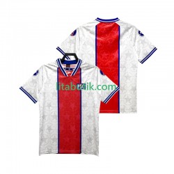 Paris Saint-Germain 1994 1995 Retro Män Borta Fotbollströja Kortärmad Paris Saint-Germain 1994 1995 Retro Män Borta Fotbollströja Kortärmad