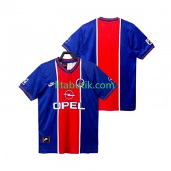 Paris Saint-Germain 1995 1996 Retro Män Hemma Fotbollströja Kortärmad Paris Saint-Germain 1995 1996 Retro Män Hemma Fotbollströja Kortärmad