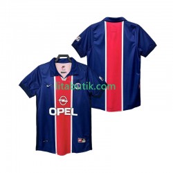 Paris Saint-Germain Retro Män Hemma Fotbollströja 1998 1999 Kortärmad Paris Saint-Germain Retro Män Hemma Fotbollströja 1998 1999 Kortärmad