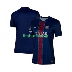Paris Saint-Germain Dam Hemma Fotbollströja 2025-2026 Kortärmad
