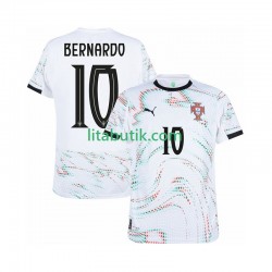 Portugal Bernardo Silva 10 Män Borta Fotbollströja 2025-2026 Kortärmad Portugal Bernardo Silva 10 Män Borta Fotbollströja 2025-2026 Kortärmad