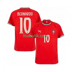 Portugal Bernardo Silva 10 Män Hemma Fotbollströja 2025-2026 Kortärmad Portugal Bernardo Silva 10 Män Hemma Fotbollströja 2025-2026 Kortärmad