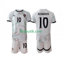 Portugal Bernardo Silva 10 Barn Borta Fotbollströja 2025-2026 Kortärmad Portugal Bernardo Silva 10 Barn Borta Fotbollströja 2025-2026 Kortärmad