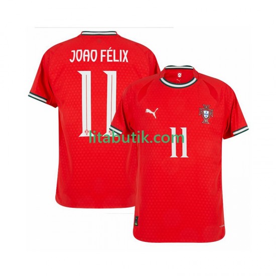 Portugal Joao Felix 11 Män Hemma Fotbollströja 2025-2026 Kortärmad