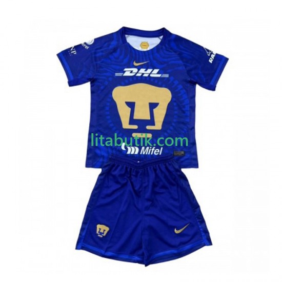 Pumas UNAM Barn Borta Fotbollströja 2025-2026 Kortärmad