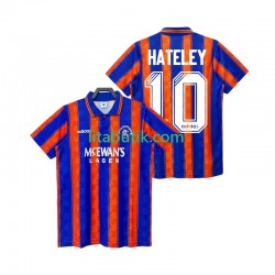 Rangers HATELEY 10 1993 1994 Retro Män Borta Fotbollströja Kortärmad Rangers HATELEY 10 1993 1994 Retro Män Borta Fotbollströja Kortärmad
