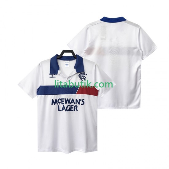 Rangers 1994 Retro Män Borta Fotbollströja Kortärmad