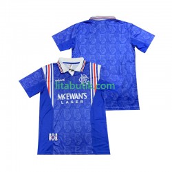 Rangers 1996 1997 Retro Män Hemma Fotbollströja Kortärmad Rangers 1996 1997 Retro Män Hemma Fotbollströja Kortärmad