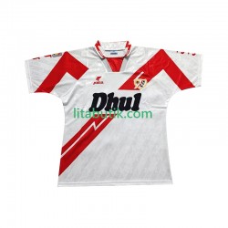 Rayo Vallecano 1994 1995 Retro Män Hemma Fotbollströja Kortärmad Rayo Vallecano 1994 1995 Retro Män Hemma Fotbollströja Kortärmad