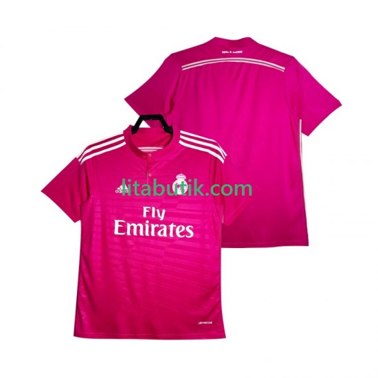 Real Madrid 2014 2015 Retro Män Borta Fotbollströja Kortärmad