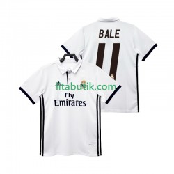 Real Madrid BALE 11 2017 2018 Retro Män Hemma Fotbollströja Kortärmad