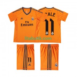 Real Madrid BALE 11 2013 2014 Retro Barn Tredje Fotbollströja Kortärmad