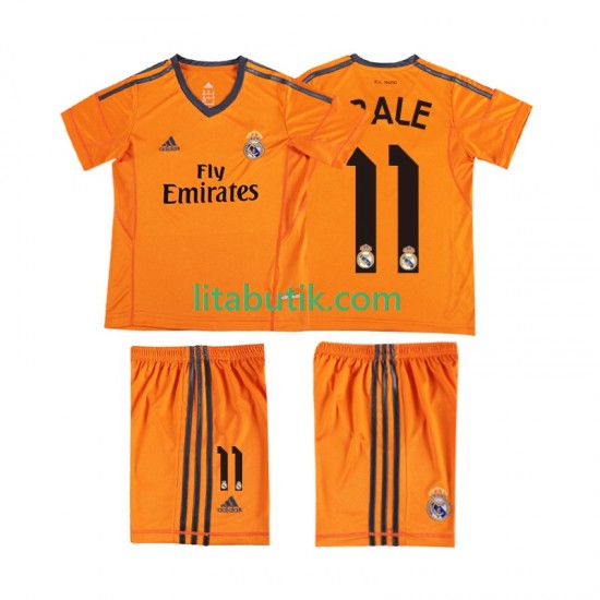 Real Madrid BALE 11 2013 2014 Retro Barn Tredje Fotbollströja Kortärmad