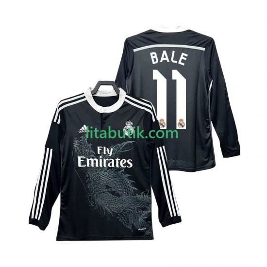 Real Madrid BALE 11 2014 2015 Retro Män Tredje Fotbollströja Långärmad