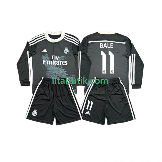 Real Madrid Bale 11 2014 2015 Retro Barn Tredje Fotbollströja Långärmad
