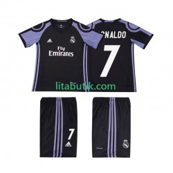 Real Madrid Cristiano Ronaldo 7 2016 2017 Retro Barn Tredje Fotbollströja Kortärmad Real Madrid Cristiano Ronaldo 7 2016 2017 Retro Barn Tredje Fotbollströja Kortärmad