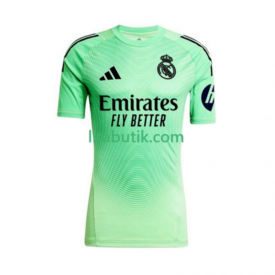Real Madrid Målvakt Män Borta Fotbollströja 2025-2026 Kortärmad