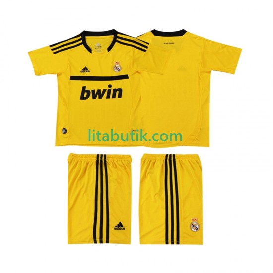 Real Madrid 2012 Målvakt Retro Barn Hemma Fotbollströja 2011 Kortärmad
