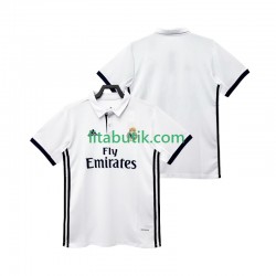 Real Madrid 2017 2018 Retro Män Hemma Fotbollströja Kortärmad Real Madrid 2017 2018 Retro Män Hemma Fotbollströja Kortärmad