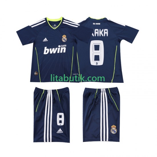 Real Madrid KAKA 8 Retro Barn Borta Fotbollströja 2011 2010 Kortärmad