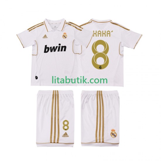 Real Madrid KAKA 8 2012 Retro Barn Hemma Fotbollströja 2011 Kortärmad