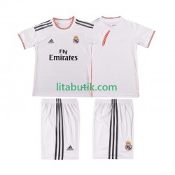 Real Madrid 2013 2014 Retro Barn Hemma Fotbollströja Kortärmad Real Madrid 2013 2014 Retro Barn Hemma Fotbollströja Kortärmad