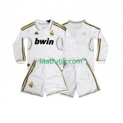 Real Madrid 2012 Retro Barn Hemma Fotbollströja 2011 Långärmad Real Madrid 2012 Retro Barn Hemma Fotbollströja 2011 Långärmad
