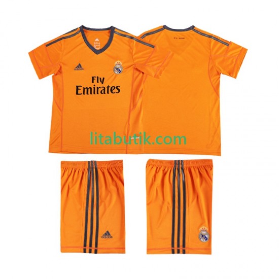 Real Madrid 2013 2014 Retro Barn Tredje Fotbollströja Kortärmad