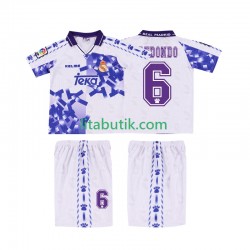 Real Madrid REDONDO 6 1996 1997 Retro Barn Tredje Fotbollströja Kortärmad