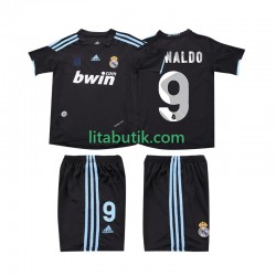 Real Madrid RONALDO 9 2009 Retro Barn Borta Fotbollströja 2010 Kortärmad Real Madrid RONALDO 9 2009 Retro Barn Borta Fotbollströja 2010 Kortärmad