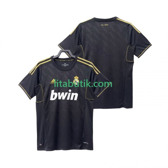 Real Madrid 2012 Retro Män Borta Fotbollströja 2011 Kortärmad