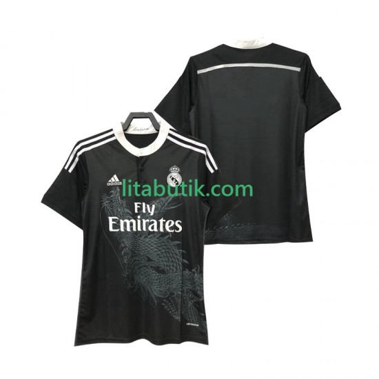 Real Madrid 2014 2015 Retro Män Borta Fotbollströja Kortärmad
