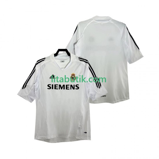 Real Madrid 2005 Retro Män Hemma Fotbollströja 2006 Kortärmad