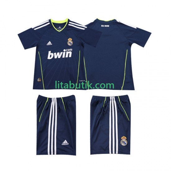 Real Madrid Retro Barn Borta Fotbollströja 2011 2010 Kortärmad