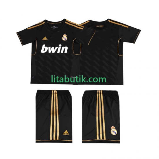Real Madrid 2012 Retro Barn Borta Fotbollströja 2011 Kortärmad