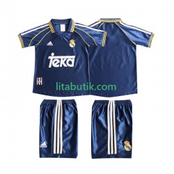 Real Madrid Retro Barn Tredje Fotbollströja 1998 1999 Kortärmad