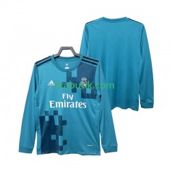 Real Madrid 2017 2018 Retro Män Tredje Fotbollströja Långärmad Real Madrid 2017 2018 Retro Män Tredje Fotbollströja Långärmad