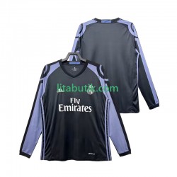 Real Madrid 2016 2017 Retro Män Tredje Fotbollströja Långärmad Real Madrid 2016 2017 Retro Män Tredje Fotbollströja Långärmad