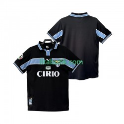 SS Lazio Retro Män Borta Fotbollströja 1998 1999 Kortärmad SS Lazio Retro Män Borta Fotbollströja 1998 1999 Kortärmad