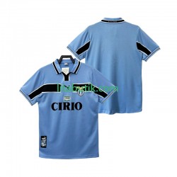 SS Lazio Retro Män Hemma Fotbollströja 1998 1999 Kortärmad SS Lazio Retro Män Hemma Fotbollströja 1998 1999 Kortärmad