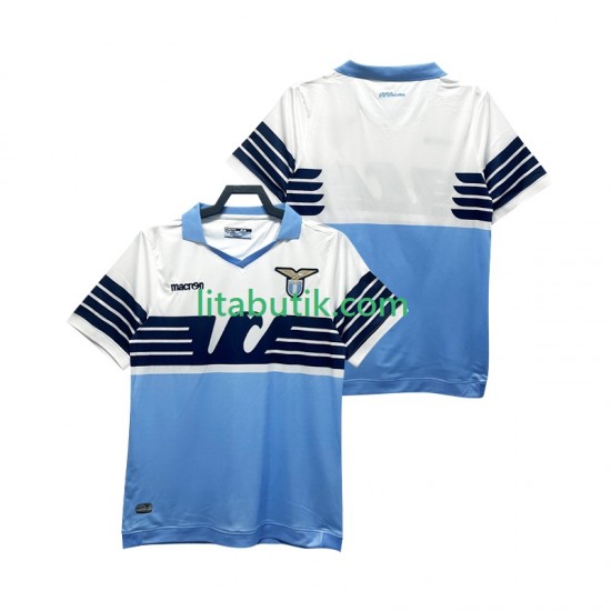 SS Lazio 2014 2015 Retro Män Hemma Fotbollströja Kortärmad