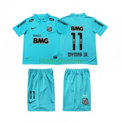 Santos Neymar JR 11 -2012 Retro Barn Tredje Fotbollströja 2011 Kortärmad