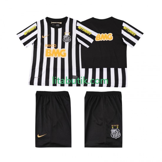 Santos 2013 Retro Barn Borta Fotbollströja Kortärmad