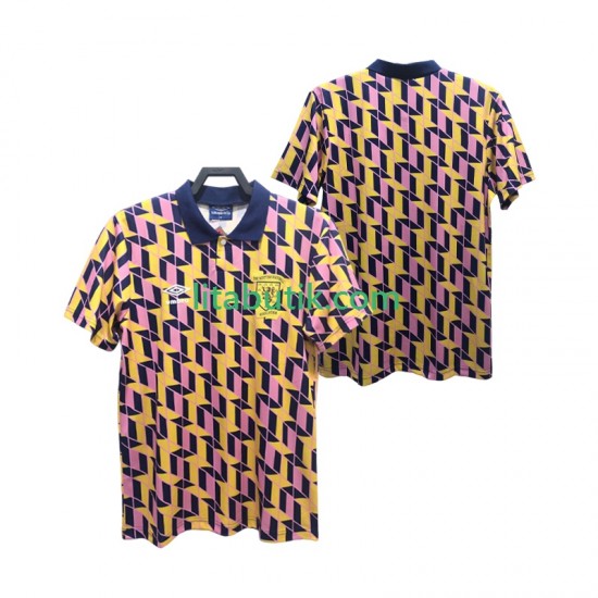 Skottland 1988 1989 Retro Män Tredje Fotbollströja Kortärmad