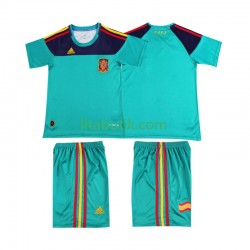 Spanien Målvakt Retro Barn Hemma Fotbollströja 2010 Kortärmad Spanien Målvakt Retro Barn Hemma Fotbollströja 2010 Kortärmad